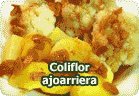 Coliflor Ajoarriera :: receta vegetariana
