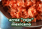 Arroz rojo mexicano :: receta vegana