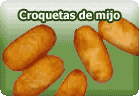 croquetas de mijo - receta vegana