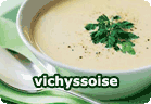 Vichyssoise - crema fría de puerros :: receta vegetariana