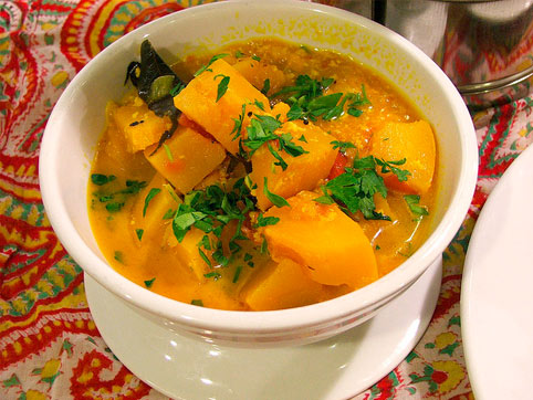 Curry de calabaza :: recetas veganas recetas vegetarianas ::  