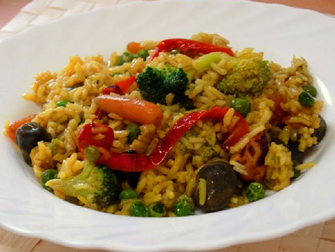 Paella De Verduras Recetas Veganas Recetas Vegetarianas Vegetarianismo Net