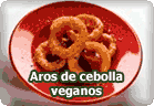 Aros de cebolla veganos :: receta vegana