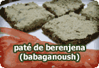 Babaganoush - Paté de Berenjena :: receta vegetariana