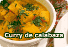 Curry de calabaza :: receta vegetariana