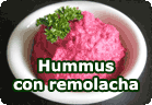 Hummus con remolacha :: receta vegana