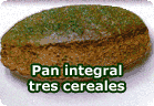 Pan integral 3 cereales :: receta vegetariana